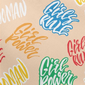 Creative Feminist Text Pongee