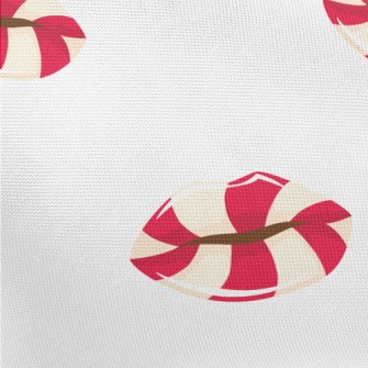 Candy Style Lips Pongee