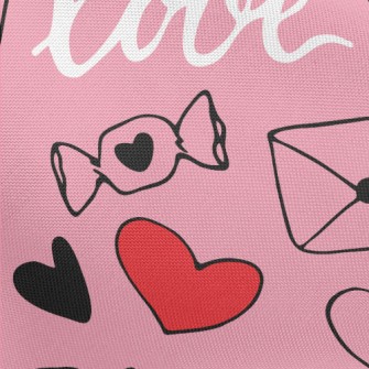 Envelope Candy Lips Pongee