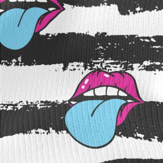 Heavy Metal Lips And Tongue Stretch Jersey