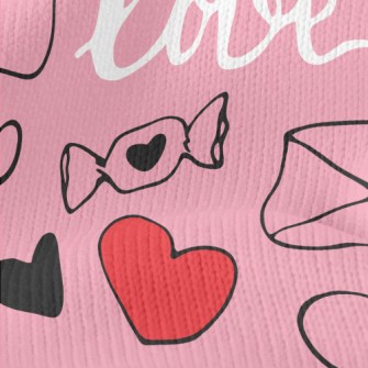 Envelope Candy Lips Stretch Jersey