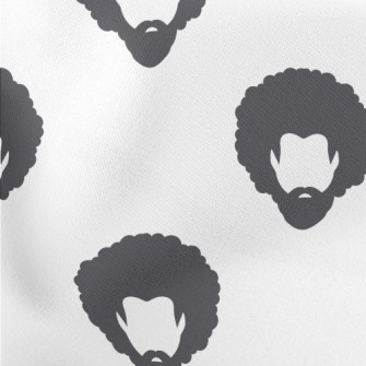 Explosion Black Head Beard Lightweight Cotton Poplin