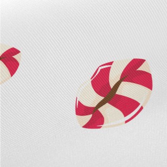 Candy Style Lips Midweight Cotton Poplin