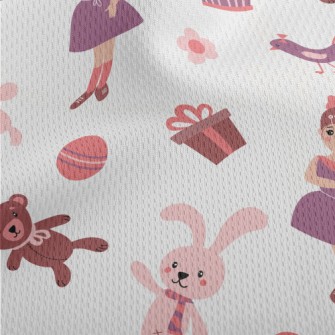 Cute Toys For Little Girls Athletic Mesh Flat Back