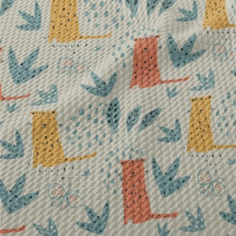 Garden Tiger Butterfly Birdseye Piqué