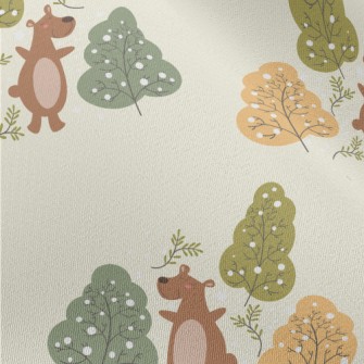 Big Bear And Big Tree Chiffon