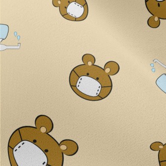 Alcohol And Mask Bear Chiffon