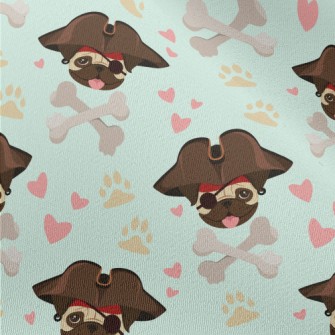 One-eyed Bugs Pirate Chiffon