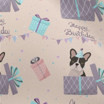 Happy Birthday French Bulldog Chiffon