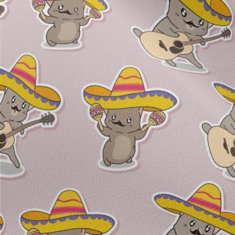 Mexican Style Kitten Chiffon