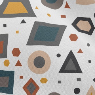 Colorful Geometric Figure Chiffon