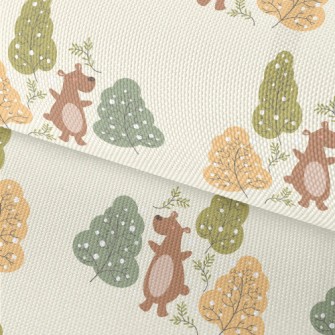 Big Bear And Big Tree Waterproof Oxford