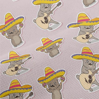 Mexican Style Kitten Performance Linen