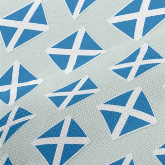 Cross Pattern Flag Performance Linen