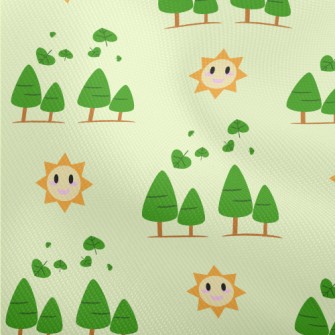 Sun And Forest Trees Dobby