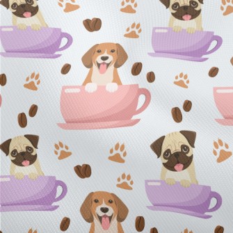 Cartoon Dog In Cup Dobby