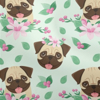 Beautiful Flower Pug Dobby