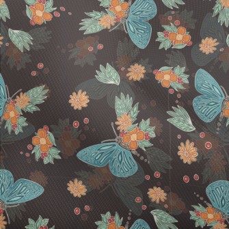 Cool Butterfly Flowers Dobby