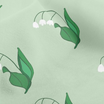 Pure Lily Of The Valley Micro Fleece