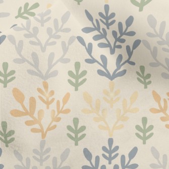 Retro Color Flowers Micro Fleece