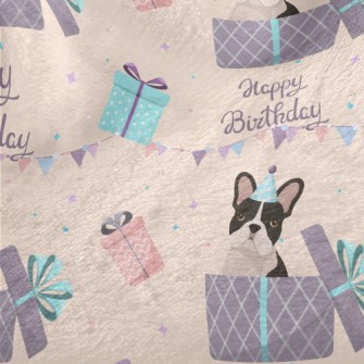Happy Birthday French Bulldog Minky