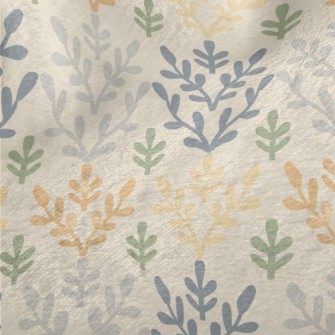 Retro Color Flowers Minky