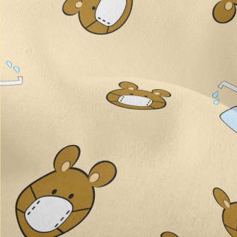 Alcohol And Mask Bear Lightweight Performance Linen