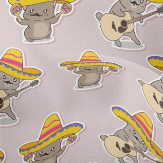 Mexican Style Kitten Lightweight Performance Linen