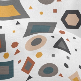 Colorful Geometric Figure Lightweight Performance Linen