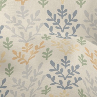 Retro Color Flowers Lightweight Performance Linen