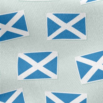 Cross Pattern Flag Jersey Backed Fleece