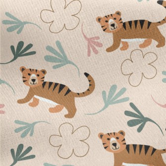 A Well-behaved Tiger Walk Jersey Backed Fleece