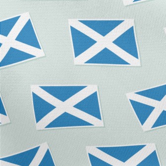 Cross Pattern Flag Pongee