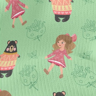 Pretty Little Girl Stretch Jersey