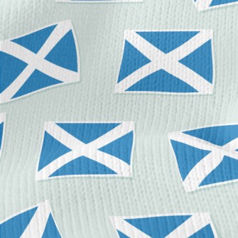 Cross Pattern Flag Stretch Jersey