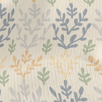 Retro Color Flowers Stretch Jersey