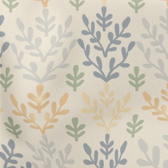 Retro Color Flowers Lightweight Cotton Poplin