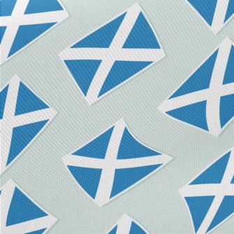 Cross Pattern Flag Midweight Cotton Poplin