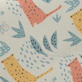 Garden Tiger Butterfly Midweight Cotton Poplin