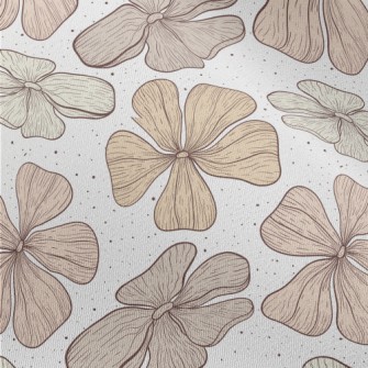 Large Pattern Flowers Chiffon