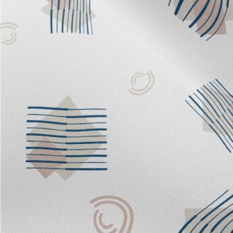 Line Diamond Block Chiffon