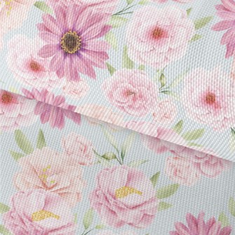 Watercolor Beautiful Flowers Waterproof Oxford