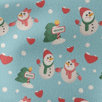 Celebrating Christmas With Sno Waterproof Canvas