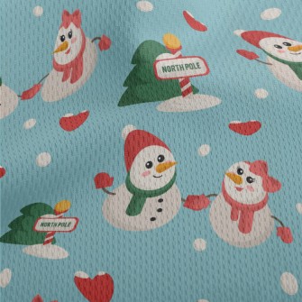 Celebrating Christmas With Sno Athletic Mesh Flat Back