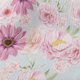Watercolor Beautiful Flowers Terry