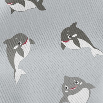 Thief Two-color Shark Standard Corduroy