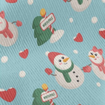 Celebrating Christmas With Sno Standard Corduroy