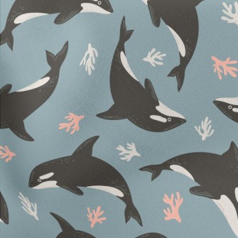 Killer Whales And Corals Stretch Ponte