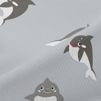 Thief Two-color Shark Piqué