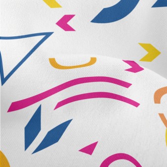 Colorful Arrow Blocks Lightweight Performance Linen